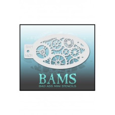 BAMS stencil 1421 Steampunk