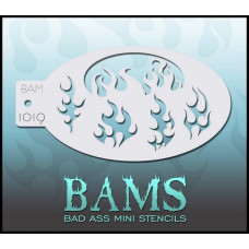 BAMS stencil 1019 Vlammen