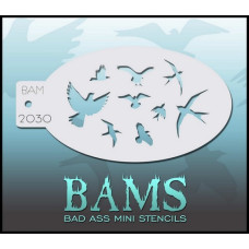 BAMS stencil  2030 Vogels