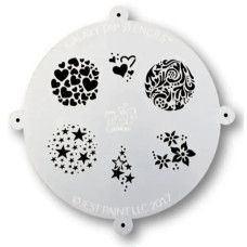 Galaxy TAP Face Painting Stencil - FANCIFUL