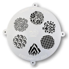 Galaxy TAP Face Painting Stencil - PATTERNS