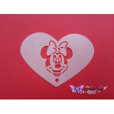 Mini stencil - Minnie