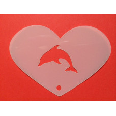 Mini stencil - Dolfijn