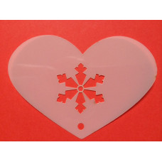 Mini stencil - IJskristal 1