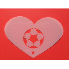 Mini stencil - Voetbal