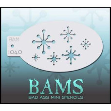 BAMS stencil  1040 Ice