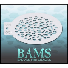 BAMS stencil  1001 Luipaard mini