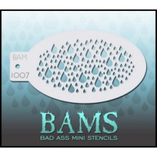 BAMS stencil  1007 Druppels