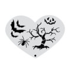 Medium  stencil - Halloween 2