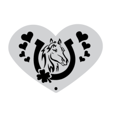 Medium  stencil - Paard