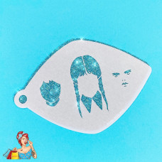 MRQ stencil medium - Halloween -  Adams Girl
