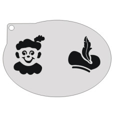 Medium stencil - Piet (Sinterklaas)