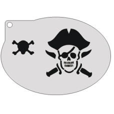 Medium stencil - Piraat