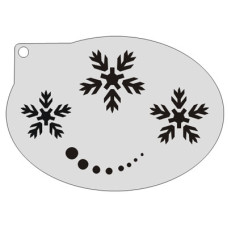 Medium stencil - Sneeuwvlokjes