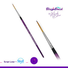Marcela Bustamante -  Blazin brush |  Script Liner 3 XL