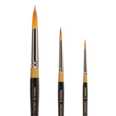 Kingart Golden taklon  ROUND PETAL serie 9430 (set van 3 ronde penselen)