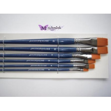 PXP Splitcake platte penselen set 6 st