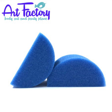Halve spons blauw 2 stuks - Art Factory
