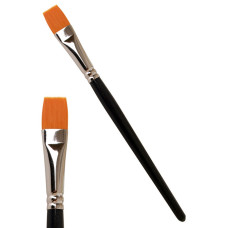 PXP plat penseel nr. 6 (1,3 cm) korte steel