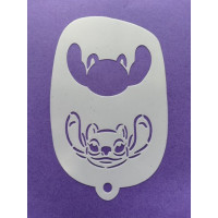 Medium Stencil - Roze monster