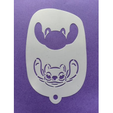 Medium Stencil - Roze monster