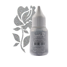Superstar sparkling glitter zilver 10 gr.