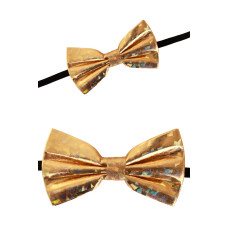                                                                    OP=OP  Vlinderstrik GOUD holografisch