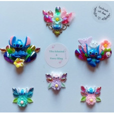 Tika Fancy Bling - Blauw Monster  - Bling Clusters