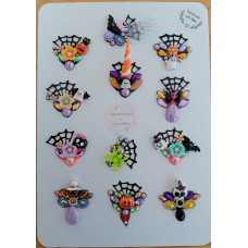 Tika Fancy Bling - Halloween - Bling Clusters (12 st.)