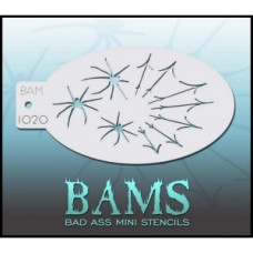 BAMS stencil 1020 Spinnen