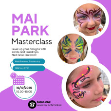 Workshop MASTERCLASS DESIGNS  gegeven door MAI PARK donderdag 15 oktober 2026 (incl. Lunch). (VOL)