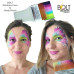 BOLT Face Painting Brushes by Jest Paint | NEW 2,5  inch FLAT (ca. 6 cm.)