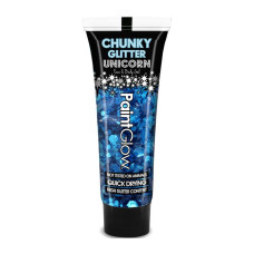 ACTIE Chunky Compleet  Cosmic Blue  + Fix 12 ml. PaintGlow  (Haar + Body)