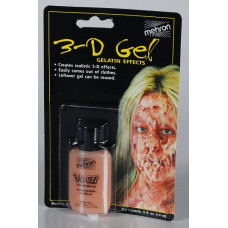 Mehron 3-D gel huidkleur 15 gr. (knijpflesje)