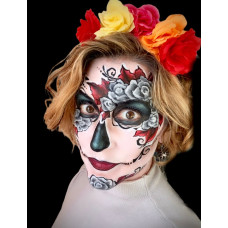 Workshop  FLOWERS & SUGAR SKULLS  gegeven door WIES GELUK - VAN VEEN 6 september 10:00-17:00 (nog 2 plekjes)
