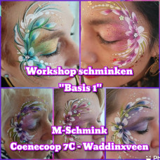 Workshop  schminken  "de Basis 1" Dinsdagavond 19 mei 2026