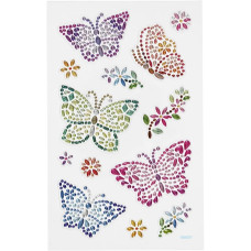 Diamant Stickervel VLINDERS